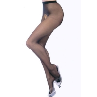 Ciorapi Sheer Crotchless - rosii