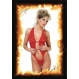  Body, teddy, lenjerie sexy, lenjerie intima - Body Body Sexy Chic - rosu M