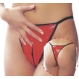  Bikini Open-Crotch - rosii M