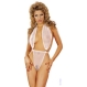  Body, teddy, lenjerie sexy, lenjerie intima - Body Body - See Thru OS alb