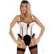  Corset - Night Collection S alb
