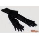  Accesorii, Costume, Costumatii Party - Manusi Manusi Extra-Lungi Negre