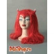  Costume de Halloween - Accesorii Costumatii Peruca Rosie cu Cornite