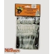  Accesorii petreceri, Ghirlande, Baloane - Decoratiuni Set Schelete fosforescente