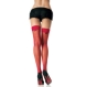  Ciorapi Ultra Sheer - rosii