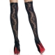  Cadouri sexy - Ciorapi Ciorapi Lace Trim - negri