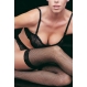  Cadouri sexy - Ciorapi Ciorapi Fishnet Lace - negri