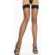  Cadouri sexy - Lenjerie sexy Ciorapi Vertical Striped Fishnet - negri