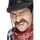  Costume Carnaval, Costumatii Bal mascat - Barbi , Mustati Mustata Cowboy maro