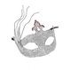  Costumatii Carnaval, Costume - Masti Masca Argintie Sclipitoare