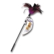  Masaj erotic, ulei de masaj, tickler, masaj incita - Masaj erotic Tickler Touch Feather Stick - rosu/mov
