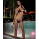  Costume de baie - Costume de baie Costum de baie - Star Print - S negru