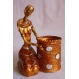  Cadouri Birou, Ceasuri, Radio, Seturi Birou, Statu - Obiecte Decor Suport Pixuri - Statueta No.14B
